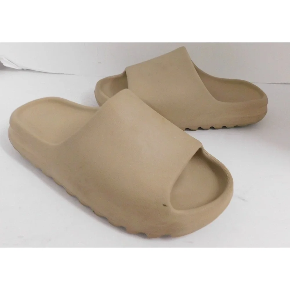 adidas Yeezy Slide Beige Men's US 9 Slip-On Comfort Sandals